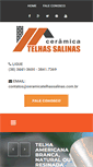 Mobile Screenshot of ceramicatelhassalinas.com